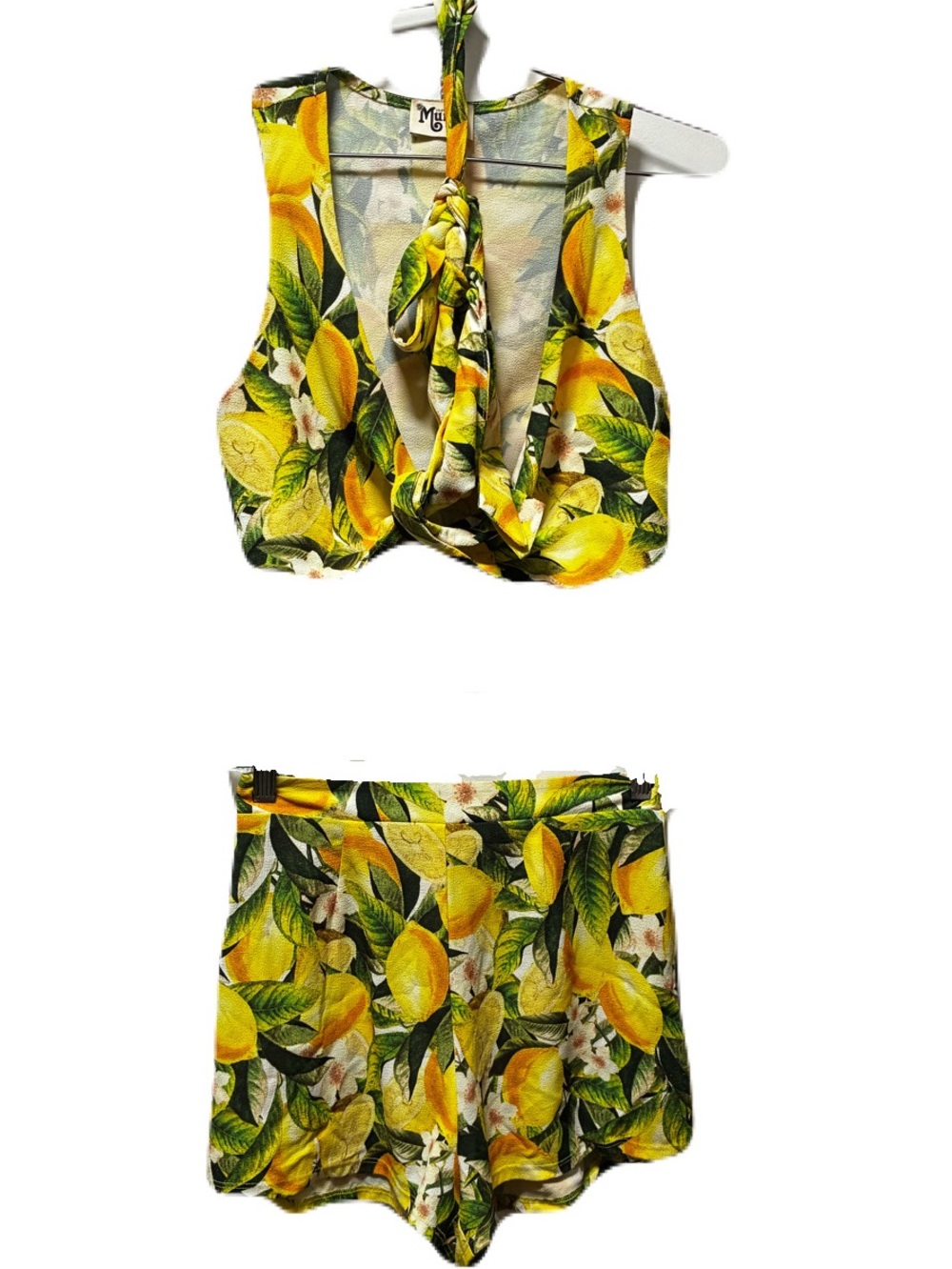 *Show me your MUMU* Lemon Short Set
